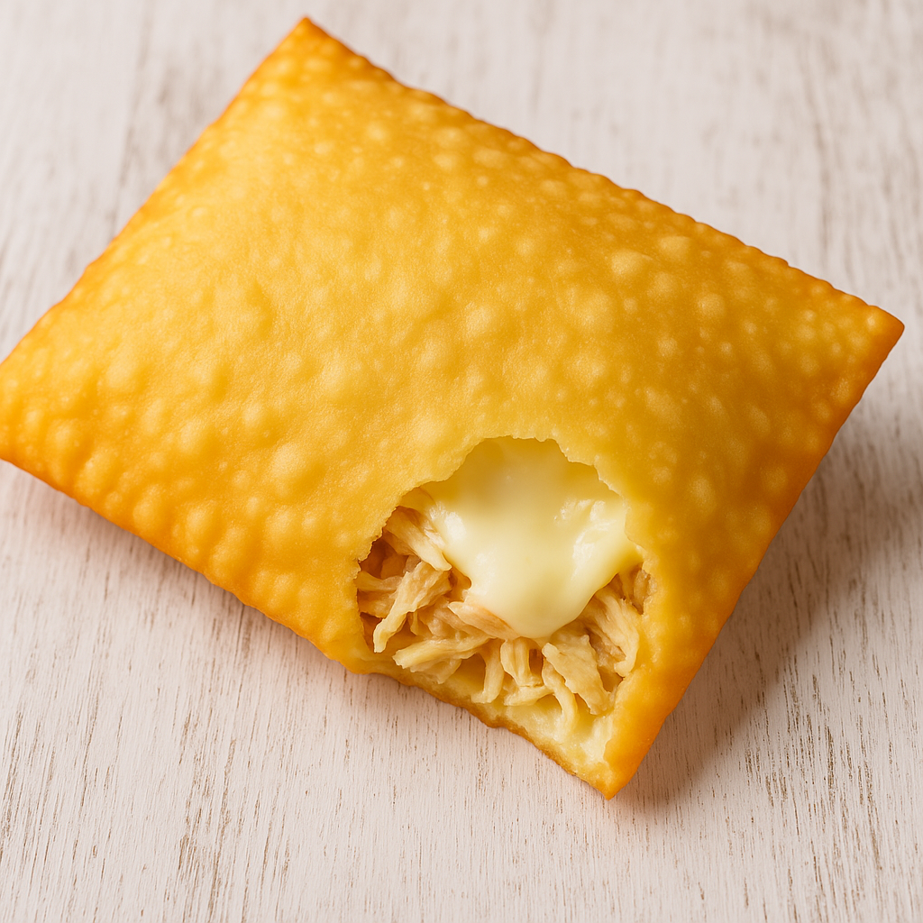 Frango com queijo cremoso